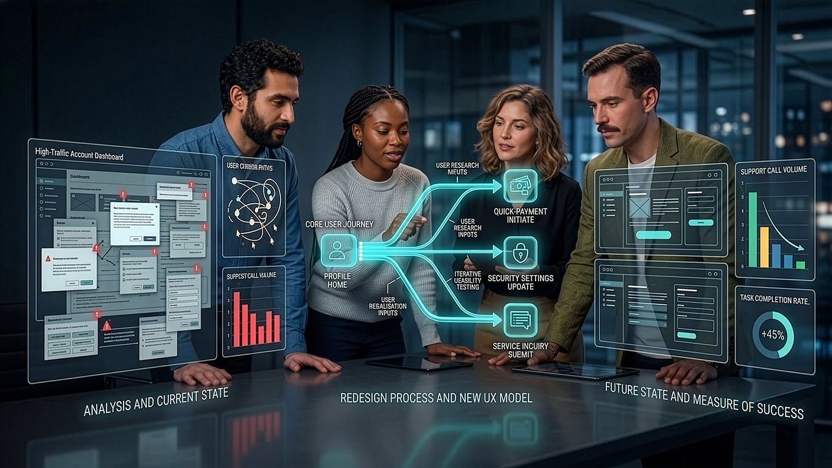 my accounts redesign